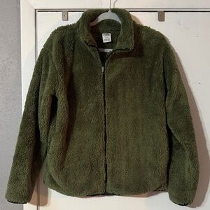 PINK Victoria's Secret Forest Green Jacket